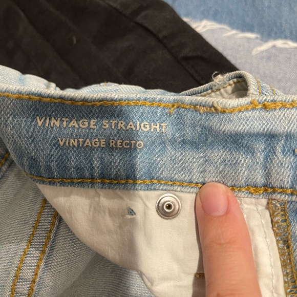 3/$20 Vintage Straight Jeans - Picture 7 of 7